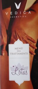 vedica menù trattamenti